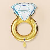 XXL ballon diamanten ring