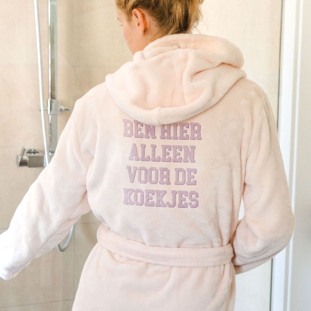 Personaliseerbare badjas college style