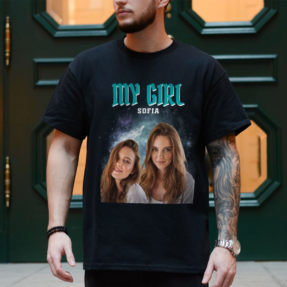 Gepersonaliseerd vintage bootleg t-Shirt
