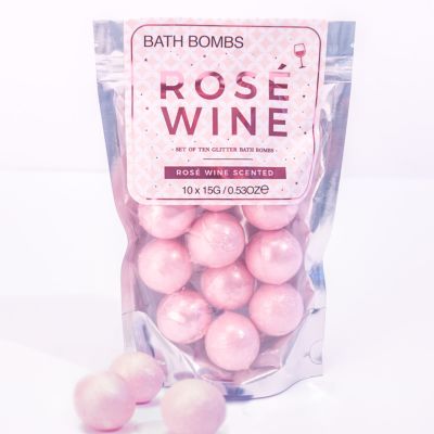 cadeau voor haar Rosé wijn badschuimpjes