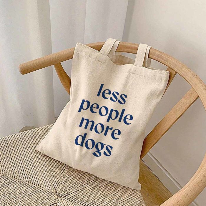 Gepersonaliseerde tote bag met quote