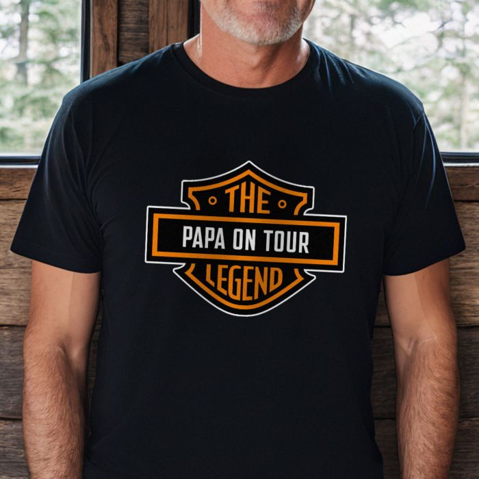 Gepersonaliseerd motorclub t-shirt met naam