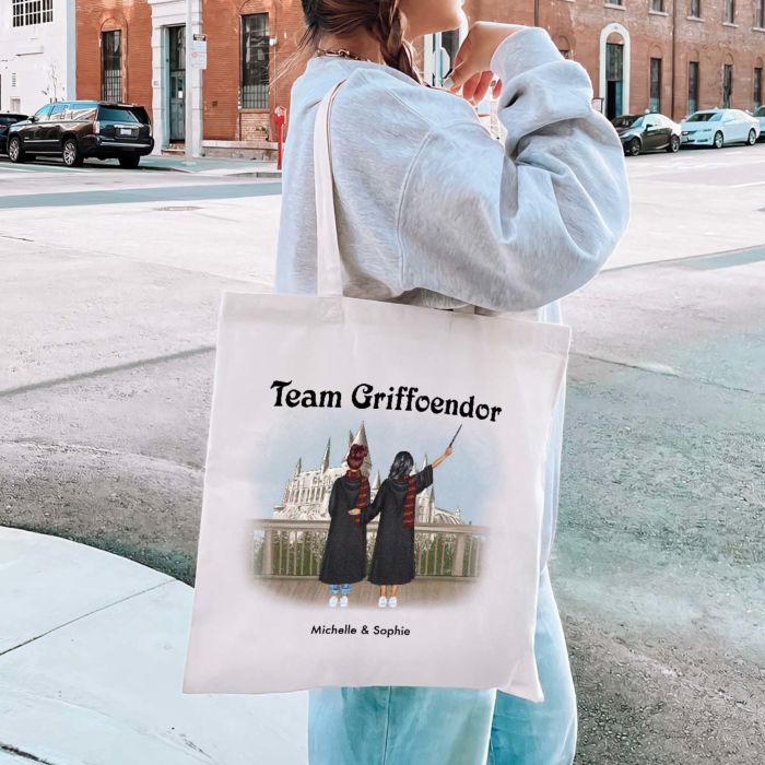 Gepersonaliseerde tote bag tovenaars