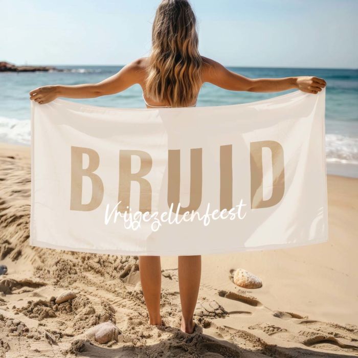 Gepersonaliseerde handdoek met tekstt