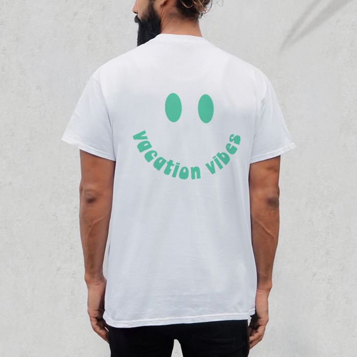 Gepersonaliseerd smiley t-shirt