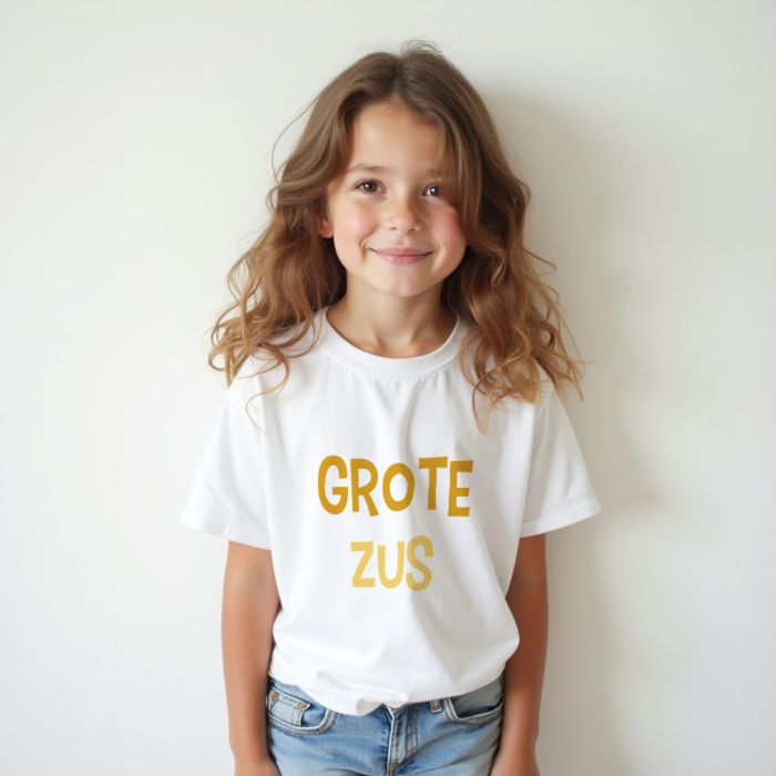 Gepersonaliseerd t-shirt voor kinderen met statement