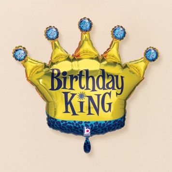 XXL ballon koningskroon